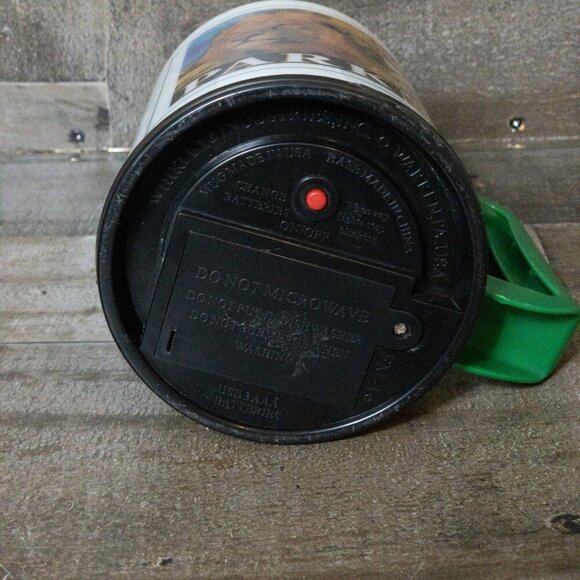 SAN DIEGO ZOO WILD ANIMAL PARK LIGHT UP CUP W/ LID WORKS VINTAGE RETRO MUG - Picture 7 of 9